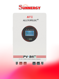 ATE ALLTOPELEC Battery LiFePO4 แบตเตอรี่โซล่าเซลล์ ชนิดลิเธียมฟอสเฟต 51.2V 100Ah