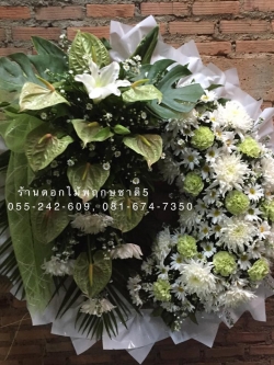 พวงหรีด W19