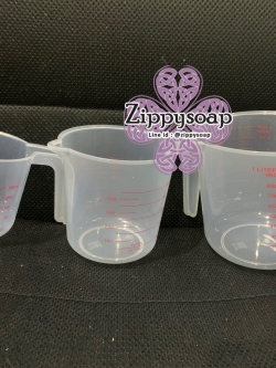 เหยือกตวง มีด้ามจับ มีปริมาตรบอกน้ำหนัก 002569