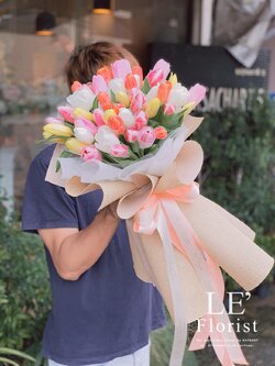 Tulip (Import Flower) Full Color By Le'Florist Flower Shop