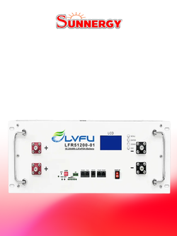 LVFU LFR-51200 Battery LiFePO4 แบตเตอรี่โซล่าเซลล์ ชนิดลิเธียมฟอสเฟต 51.2V 200Ah