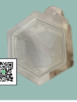 แม่พิมพ์พลาสติก หกเหลี่ยม เจาะรู มีฝาปิด 100 ชิ้น 006645 ราคารวมภาษีมูลค่าเพิ่มแล้ว