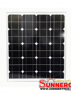 แผงโซล่าเซลล์ ชนิด Mono Crystalline ขนาด 10W