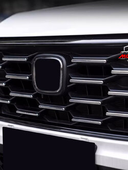 คิ้วแต่งกระจังหน้าโครเมียม CR-V G6