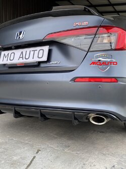 ดิฟหลัง M-SPORT ดำเงา V2 CIVIC FE