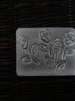 แสตมป์สบู่ รูปดอกกุหลาบ