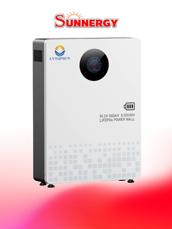 LVTOPSUN LVTS-512100-G3 Battery LiFePO4 แบตเตอรี่โซล่าเซลล์ ชนิดลิเธียมฟอสเฟต 51.2V 100Ah