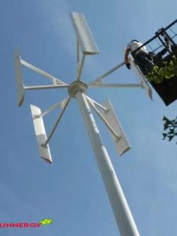 กังหันลม 1kW แนวตั้ง STC-RX-1000HV