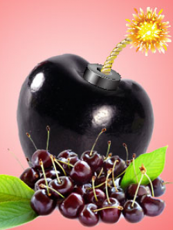 NG หัวน้ำหอมกลิ่น black cherry bomb 002430