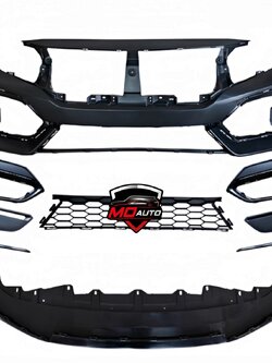 ชุดแต่งกันชนหน้าสำหรับ CIVIC FC ทรง FK HATCHBACK