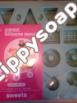 แม่พิมพ์ซิลิโคน เค้ก ช็อกโกแลต โดนัท ไอศรีม 16 ช่อง