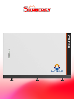 LVTOPSUN LVTS-512100-1 Battery LiFePO4 แบตเตอรี่โซล่าเซลล์ ชนิดลิเธียมฟอสเฟต 51.2V 100Ah