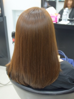 บริการทำสี โทนน้ำตาลคาราเมล