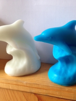 แม่พิมพ์ซิลิโคนปลาโลมา 90g 3D