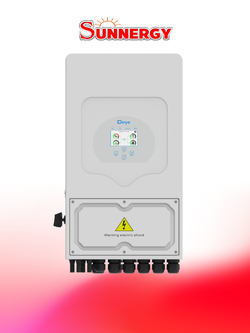 DEYE SUN-5K-SG05LP1-EU ไฮบริดอินเวอร์เตอร์ 5KW 1 เฟส สำหรับระบบโซล่าเซลล์ On-Grid และ Off-Grid