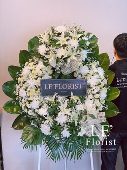 พวงหรีดพิษณุโลก พวงหรีดดอกไม้สด