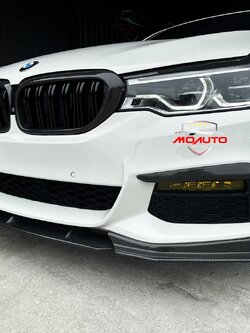 ลิ้นหน้า BMW G30 คาร์บอน ทรง FD