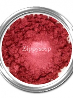mica สีแดง สว่าง Fancy Red Mica 30g Lip grade (MCJ)