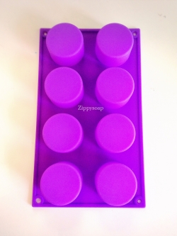 แม่พิมพ์ซิลิโคนกระบอก 8 ช่อง 80-90g 5.6*3.5 cm