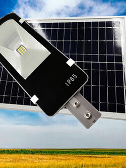 โคมไฟ LED Solar Street Light ขนาด 20W รุ่น STCLF-SLS20W