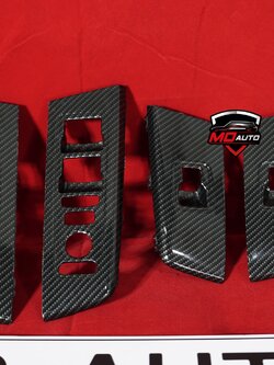 สวิตช์กระจกแผงข้างประตูคาร์บอน CR-V G6