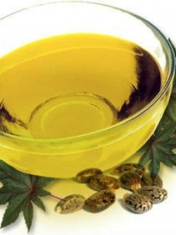 น้ำมันละหุ่ง Castor oil 1 ลิตร