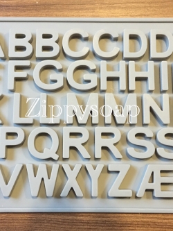 แม่พิมพ์ตัวอักษร A-Z ประมาณตัวอักษร 2*2.5 cm