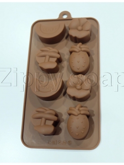 แม่พิมพ์ซิลิโคนผลไม้รวม 30g+-