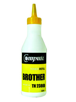 ผงหมึกเติมคอมพิวท์ BROTHER TN2360 / TN2380 (Refill Toner)