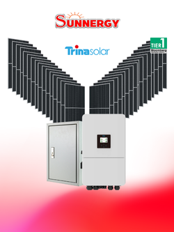 ชุดโซลาร์เซลล์ระบบไฮบริด DEYE ขนาด 20KW 3PH