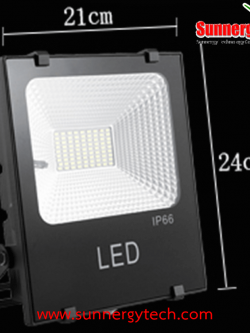 LED Solar flood light ขนาด 100W รุ่น STCLF-TYGS1000W