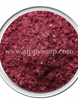 Mica แดงเข้มอมชมพูเหลือบเงิน Mauve Rose (30 g) lip grade (MCJ)