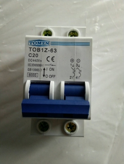 Breaker แบบ MCB DC ขนาด 20A 440V 2P (TMZ)