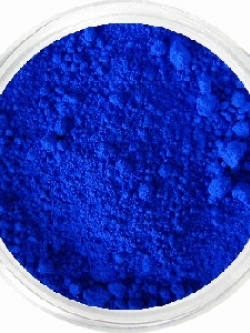 สี ultramarine blue 50g (สีเข้มข้นสูงกระจายตัวปานกลาง)