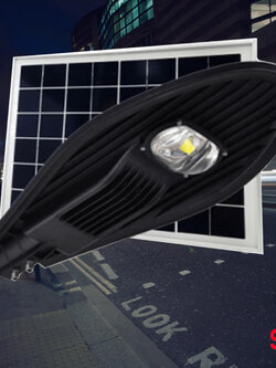 โคมไฟ Solar Street light ขนาด 30W รุ่น STCLF-SLSB30W2