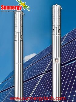 HYBRID AC/DC SOLAR PUMP รุ่น 6SP17/6SP20 1-3HP 1.1-3KW