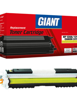 ตลับหมึกเลเซอร์สีเหลือง GIANT HP 130A / CF352A Yellow (Toner Cartridge)