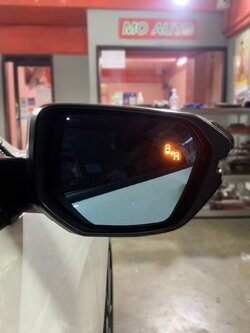 ชุดระบบช่วยเตือนมุมอับสายตาที่กระจกมองข้าง V2 (Blind Spot Monitor) CIVIC FK / FK MC