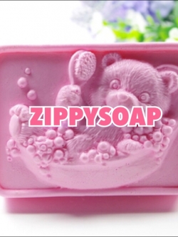 แม่พิมพ์ซิลิโคน หมีอาบน้ำ 80g