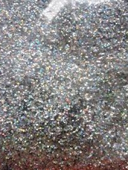glitter สีเงิน 50g
