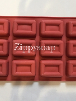 แม่พิมพ์สี่เหลี่ยมขอบนูน 6*4*2.5