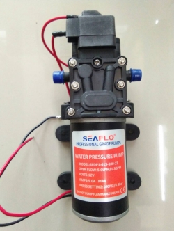 โซล่าปั๊ม ชนิดไดอะแฟรม (Diaphragm) ขนาด 5.0LPM 12VDC 5A