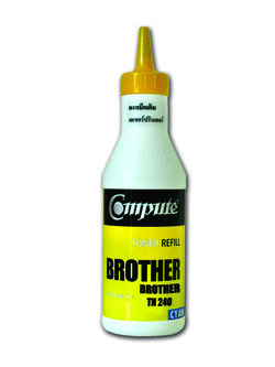 ผงหมึกเติม BROTHER TN-240,340 คอมพิวท์ Refill Toner (Cyan)