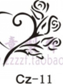 แสตมป์ รูป หัวใจ ดอกกุหลาบ