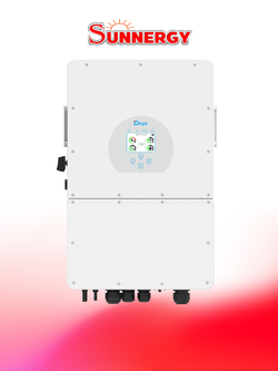 DEYE SUN-20K-SG01HP3-EU-AM2 ไฮบริดอินเวอร์เตอร์ 20KW 3 เฟส สำหรับระบบโซล่าเซลล์ On-Grid และ Off-Grid