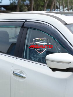 กันสาดขอบสแตนเลทแท้ NISSAN X-TRAIL 2014-2018