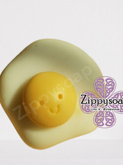 แม่พิมพ์ซิลิโคน ไข่ดาวยิ้ม 1ช่อง 30g 5*2 cm 005534