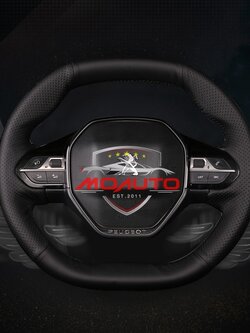 หนุ้งหุ้มพวงมาลัยเข้ารูป PEUGEOT 3008 5008