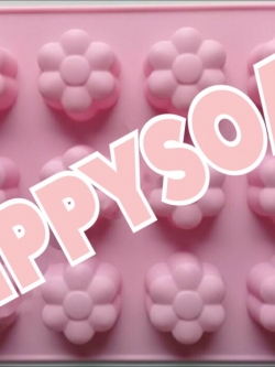 แม่พิมพ์ซิลิโคน ดอกเดซี่ 45g 12 ช่อง