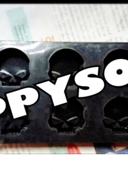 แม่พิมพ์ซิลิโคน รูปหัวกะโหลก 25g